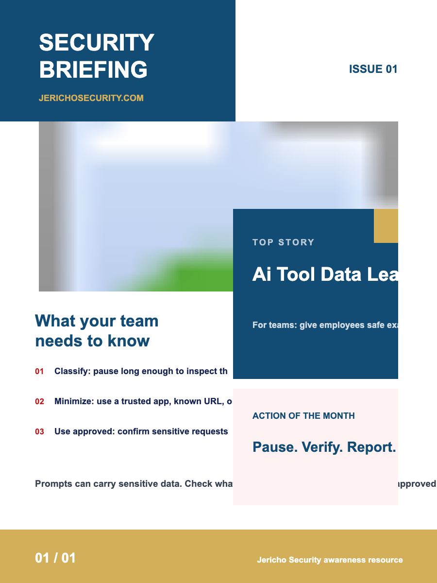 Ai Tool Data Leakage: practical team habit guide. preview