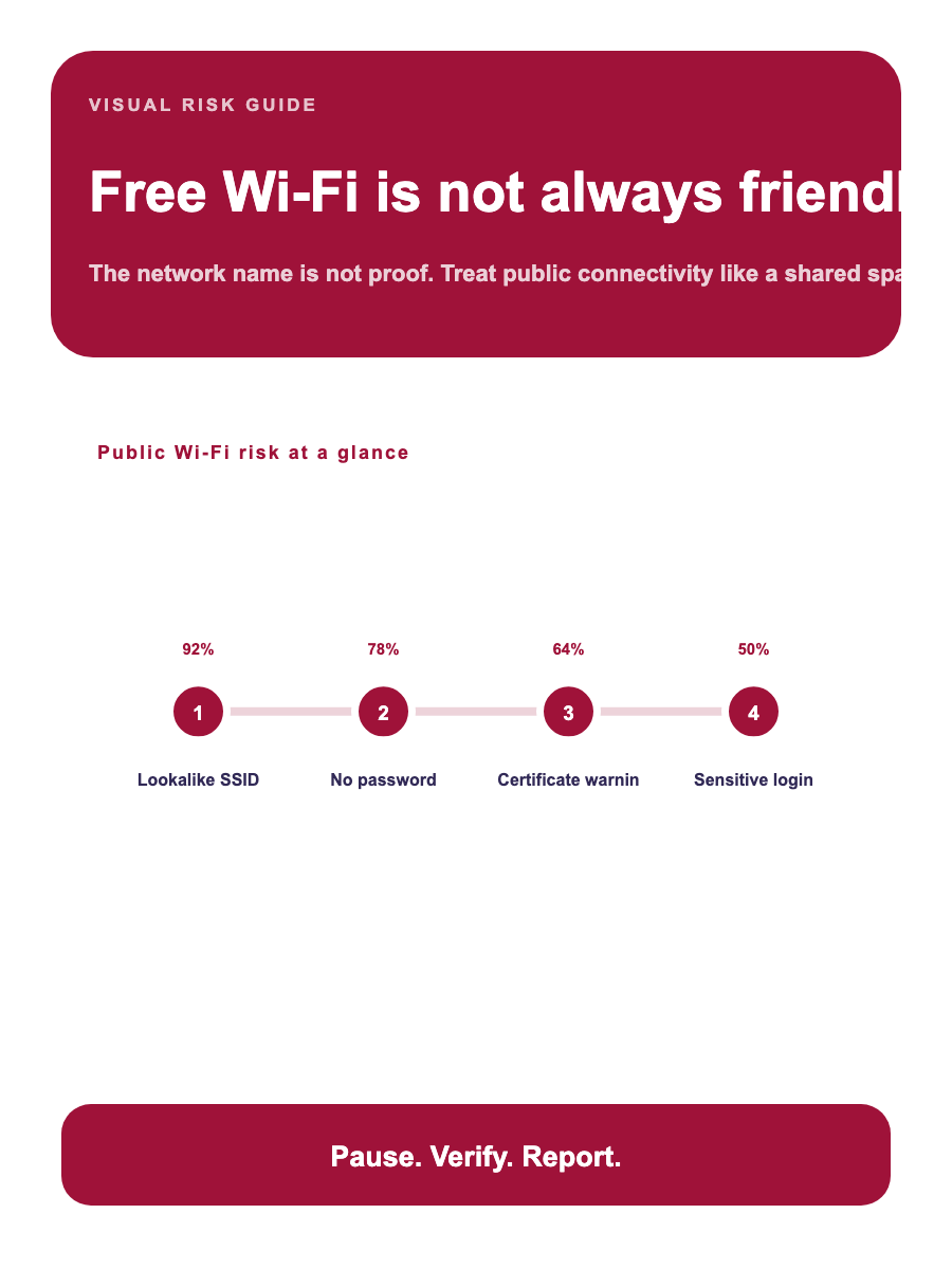 Public Wi-Fi Risk: visual field guide. preview